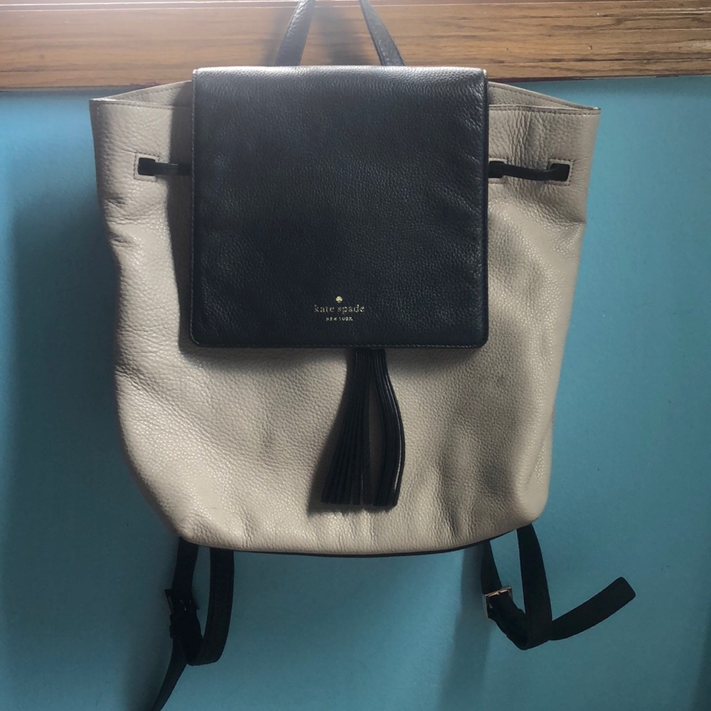 Nude Kate Spade Backpack